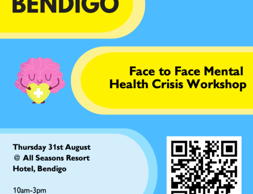 Yellow Ladybugs face to face mental health crisis workshop