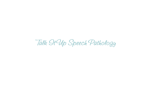 Talk It Up Speech Pathology